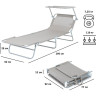 Шезлонг GREEN GLADE М6191 (2) M6191